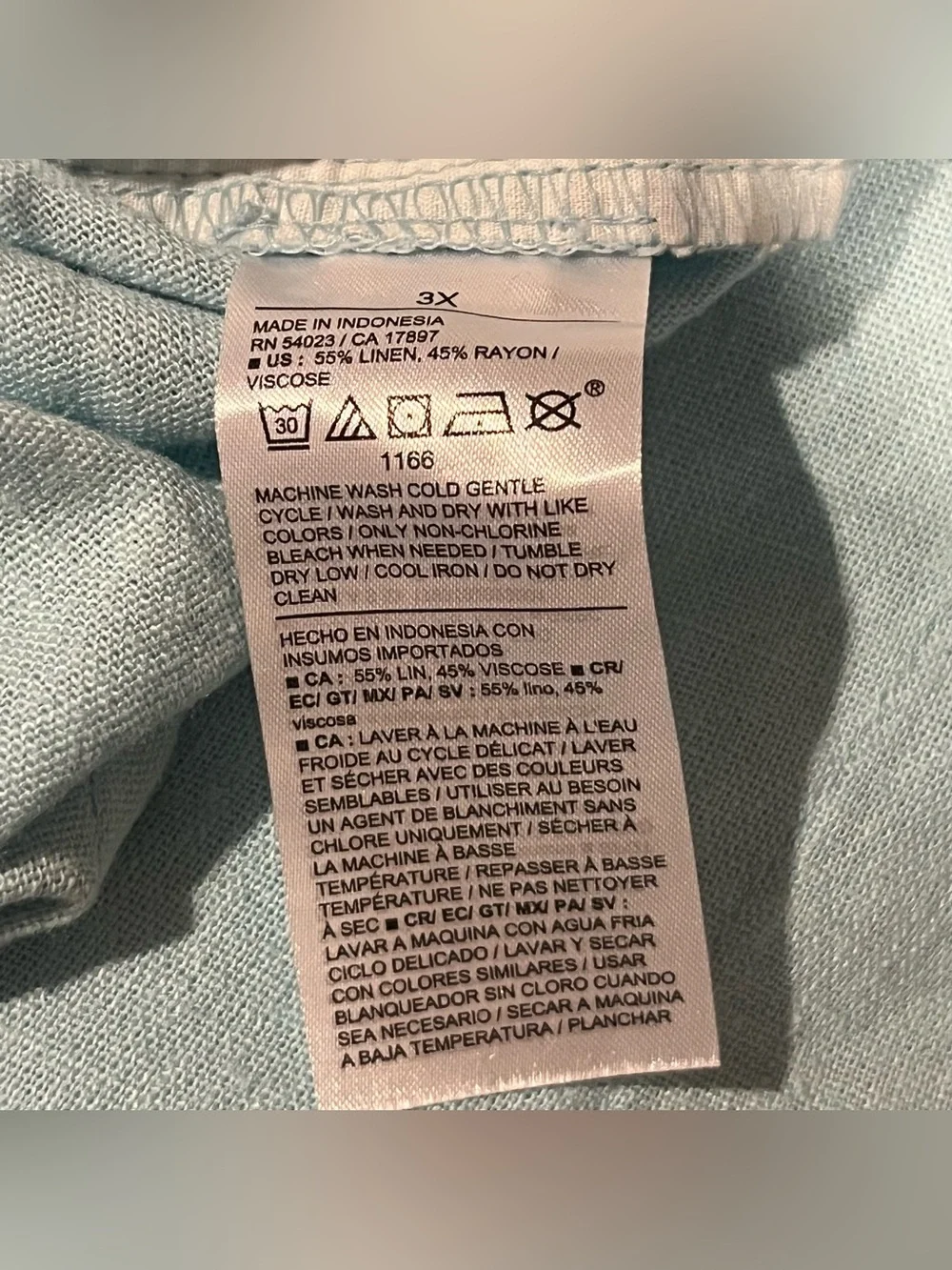 Old Navy Light Mint Comfort Waistband Linen-Blend Shorts
